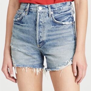 AGOLDE Dee Super High Rise Shorts